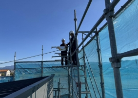 丸亀市南中学校さんの職場体験