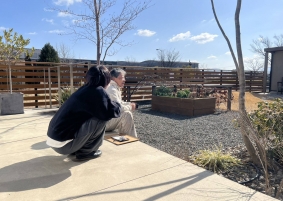 職人さんとのひととき