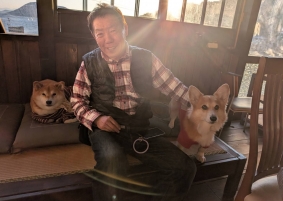 人気者のスティーブとハルinさぬき広島🐶🐶✨