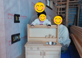 I様邸木工事中間立会いと思い出作り