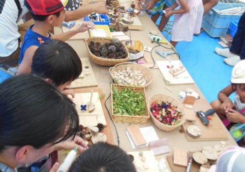 親子夏休み木工教室☆終了しました☆